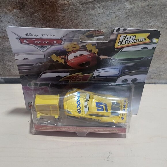 Disney Pixar Cars Fan Favorites Dinoco Cruz Ramirez Tool Cart Diecast Vehicle - Picture 4 of 9